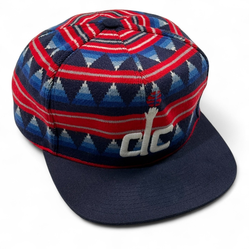 Mitchell & Ness Washington‎ Wizards NBA Hat Knit Geometric Snapback Aztec - Picture 3 of 10